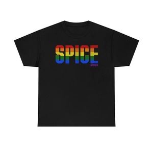 Spice Girls Logo Pride Flag Shirt, The Spice Girls Tribute